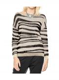 Pullover sand-schwarz