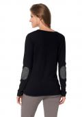 Pullover schwarz-silber