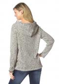 Pullover taupe melange