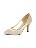 Pumps goldfarben