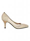 Pumps goldfarben