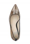 Pumps taupe-silber