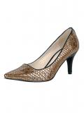 Pumps taupe-silber