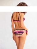 Push-Up-Bikini pink-bunt