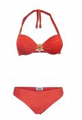 Push-up-Bikini koralle