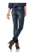 Röhrenjeans blau used Größe 34