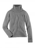 Rollkragenpullover grau