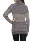 Rollkragenpullover grau