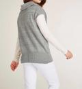 Rollkragenpullover grau-melange