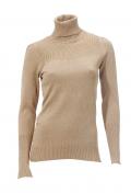 Rollkragenpullover helltaupe