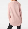 Rollkragenpullover rosa