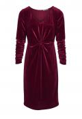 Samtkleid bordeaux