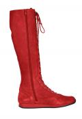 Schnürstiefel rot