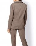 Schurwolle-Blazer beige-melange