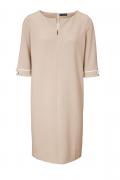 Shiftkleid sand-creme