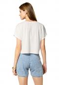 Shirt creme-bunt