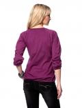 Shirt mit Spitze fuchsia