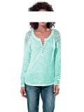 Shirt mit Spitze mint