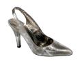 Slingpumps antiksilber