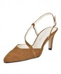 Slingpumps cognac