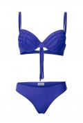 Softcup-Bikini blau