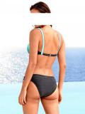 Softcup-Bikini graphit-mint