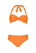 Softcup-Bikini orange Größe 36 C-Cup