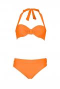 Softcup-Bikini orange Größe 44 C-Cup