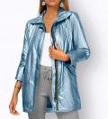 Sommerjacke aqua-metallic