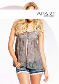 Spitzen-Jerseytop taupe-mauve