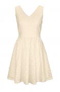 Spitzenkleid creme