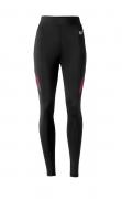 Sport-Leggings schwarz-traube