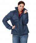 Steppjacke blau