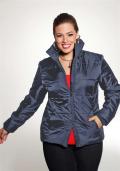 Steppjacke blau