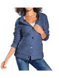 Steppjacke blau