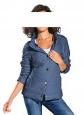 Steppjacke blau