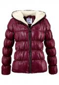 Steppjacke bordeaux