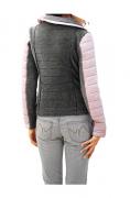 Steppjacke rose-grau