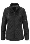 Steppjacke schwarz