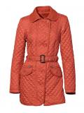 Steppjacke terracotta