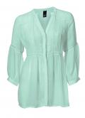 Stickereibluse mint