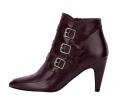 Stiefelette bordeaux