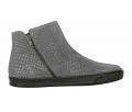 Stiefelette grau