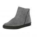 Stiefelette grau