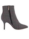 Stiefelette grau-bunt