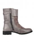 Stiefelette grau-taupe