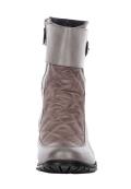 Stiefelette grau-taupe