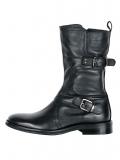 Stiefelette im Biker-Style schwarz