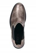 Stiefelette metallic