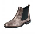 Stiefelette metallic